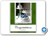 Framed_Wedding_Cake_On_Green